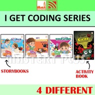I GET CODING SERIES STORYBOOKS & ACTIVITY BOOKS FUN CODING WITH ROBY THE ROBOT | AGES 3-6 | PRESCHOO