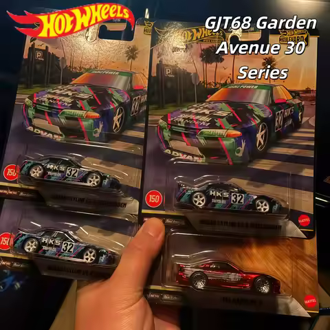 Hot Whee 1/64 New GJT68 Garden Avenue 30 Series Diecast Model Enzo Ferrari Car Genuine In Stock For 