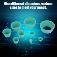 ayeshow-SG Rubber Cones Adapter Set Buchner Funnel Flask Filtration System for Lab Use
