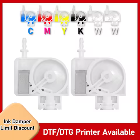 1pcs/6pcs/12pcs Ink Damper for DTF Printer DTG Printer Damper For Epson XP600 4720 i3200 i1600 DX5 5