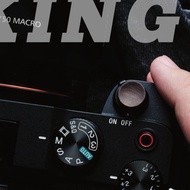 [King Original] Sony Shutter Sticker A7C A7M3 A7RIII A9 Wooden Button Third Generation Universal But