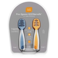🎀AiiZ🎀 USA แท้100% Num Num Pre-Spoon GOOtensils ช้อนคันแรกของคุณลูกจากอเมริกา ที่ได้รับรางวัลมากมาย 
