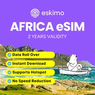 Eskimo eSIM Africa Data Plan (3GB and 1GB) - How to Redeem in Description