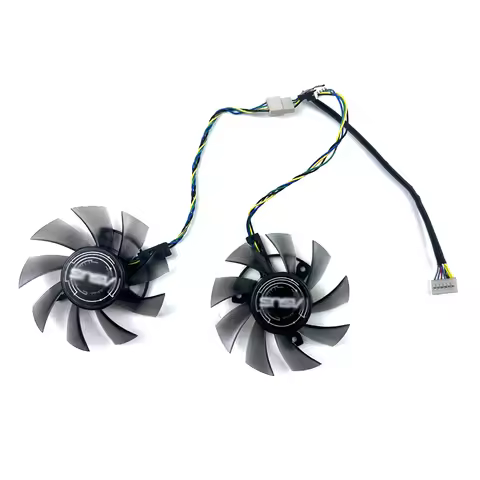 NEW Cooling Fan 75MM 6PIN FD8015U12S T128015SU GTX 1650 GTX 1660 Ti GPU Fan For ASUS Dual GTX 1650 1