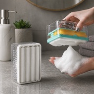 Soap bar case foam dispensing hand soap Roller Soap Box container for laundry soap foaming case Soap