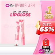 PINKFLASH My Glossy Lips Watery Glow Hydrating Lip Gloss Plump & Shine Fade Lip Wrinkles Soft & Crea