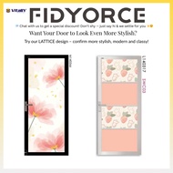 Vitally Aluminium Swing door Toilet Door Pintu Bilik Air Pintu Tandas bathroom door  Pintu Toilet Te