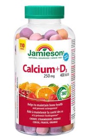 Jamieson Calcium + D3 維生素軟糖