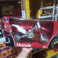 Diecast Miniature Motorcycle Cross Trail Honda CRF 450F 1.6