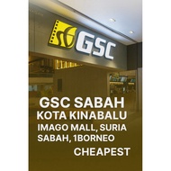 GSC Cinema ticket Sabah - Ticket Kota kinabalu Imago Mall , Suria Sabah , 1Borneo