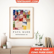 Tranh treo tường Paul Klee Motif from Hammamet Paul Klee Exhibition Poster Pul Klee Paul Klee Untitl