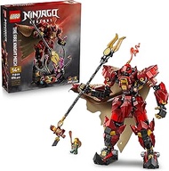 LEGO NINJAGO The Fire Knight Mech 71846 Building Kit with 2 Minifigures Including Kai, Buildable Mod