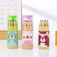 12 Colours Pencil Stationery Set Coulour Pencil Goodie Bag Filler Children's Day Gift Present Birthday Gift Art Supplies