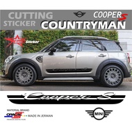 GNSticker Mini Cooper Sticker car Door Mini Countryman F60
