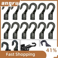 ANGRU4598 5/10/15/20pcs Snap Boat Kayak Outdoor Tool Open End Cord Straps Hooks Elastic Ropes Buckles Rope Buckle Camping Tent Hook