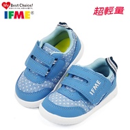 Children Shoes/Japan IFME/light Lightweight Series/Functional Toddler Shoes Baby (IF22-010312) Blue 