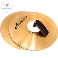 Arborea แฉเดินพาเหรด แฉเดินสวนสนาม Marching ขนาด 18 นิ้ว รุ่น FJB-450 (18"/45cm Marching Cymbal)