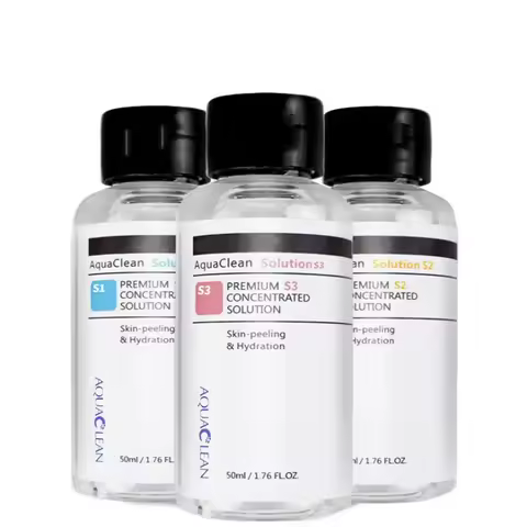 3Pcs Premium S1 S2 S3 Concentrated Peeling Solution Aqua Solution Liquid Cleansing Wrinkle Remove Fa