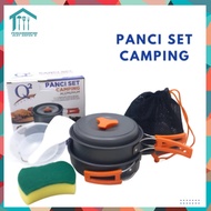 PANCI SET CAMPING 2 SUSUN / PANCI SET CAMPING Q2 8312 / ALAT MASAK CAMPING OUTDOOR MURAH