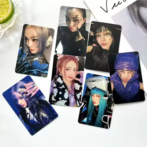 7Pcs/Set KPOP XG NEW DNA Album Member Selfie Fashion Lomo Cards JURIA HINATA COCONA Two Sides Photoc
