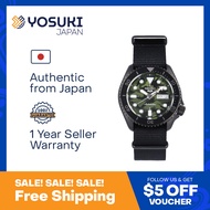 SEIKO SRPJ37K1 SRPJ37K 5 Sports Automatic Camouflage Street Day Date Black Nylon  Wrist Watch For Men from YOSUKI JAPAN / SRPJ37K (  SRPJ37K  S SRPJ SRPJ3   )