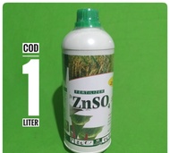 Znso4 ZN 1 liter  Pupuk plus zpt boron kalsium  zet en  UNTUK TANAH ASEM ASEMEN Tanaman kerdil
