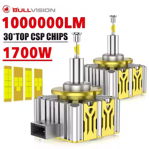 2PCS 360 Led D1S D3S D4S D2S Headlight Canbus 360 CSP Led Light Super Bright D8S D1R D4R D2R D3R 1:1