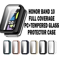 Honor Band 10 Protector Case Honor Band10 Full coverage Tempered Glass + PC Protection Cover Honor W