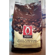 - TULIP DARK COIN COIN 2.5 KG - Chocolate COIN