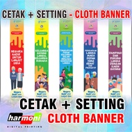 [BAHAN 1.8 METER] SPANDUK KAIN CLOTH BANNER - BENDERA - UMBUL UMBUL | GARANSI 100 %