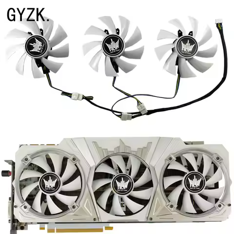 GA92S2H For GALAX GTX1060 1070 1080 1080ti HOF Graphics Card Replacement Fan
