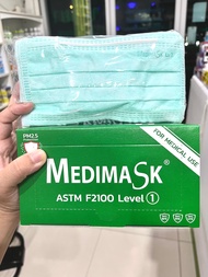 ผ้าปิดจมูก Medimask รุ่นASTM(แท้)1กล่อง/50ชิ้น