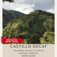 Specialty Green Coffee - Colombia Santa Monica Castillo Natural Decaf
