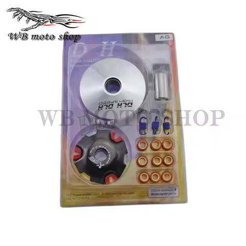 High Performance CVT DLH Variator Kit with Spring Roller Weights Drive Pulley for Suzuki AG100 V100 