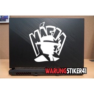 Mafia laptop sticker custom cutting sticker
