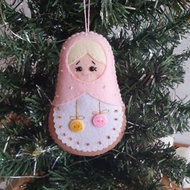 俄羅斯套娃聖誕飾品，聖誕玩具套娃，俄羅斯娃娃