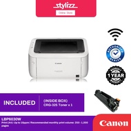 Canon Imageclass LBP6030 LBP 6030 LBP6030W Mono Laser Printer - Bundle Original Canon Toner Crg-325
