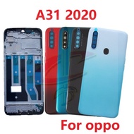 Back Cover housing For Oppo A31 2020 LCD Front Frame middle frame