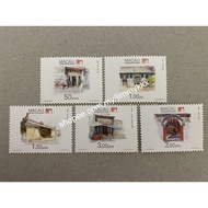 {JK} Macau 1995 - Macau Temples Stamp 5V MNH (Slight Yellowish)