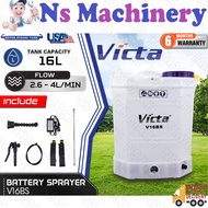 Victa V16bs Battery Knapsack Sprayer 16L/Battery Pam Racun