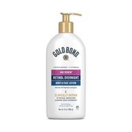 GoldBondAgeRenewRetinolOvernightBody&FaceLotion,RetinolFaceandBodyLotionwithPeptideComplex,13oz
