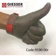 GIESSER EUROFLEX STAINLESS STEEL MESH GLOVE(MEDIUM)9590 / SAFETY CUT GLOVE / BUTCHER SAFETY WORK PRO
