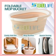 BEULIFE Foldable Collapsible Water Bucket Pail Car Wash Flat Mop Cleaning Bucket Baldi Air Lipat Mop