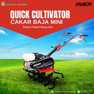 mesin traktor / Cultivator QUICK Cakar Baja Mini + Honda GX 160 RTH