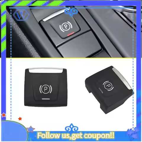 M46K-Car Parking Brake Switch Button P Key 61316822523 For BMW 1 Series F52 X1 X2 F48 F49 F39