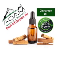 Minyak Kayu Manis - Original Organic Ceylon Cinnamon Oil - 10ml