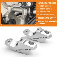 F850GS ADV Motorcycle CNC Handlebar Risers Clamp Height up Adapter For BMW F900R F900XR F850GS Adven