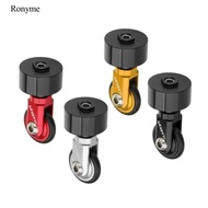Ronyme Folding Bike Seatpost Easy Wheel EZ Wheel Roller Walking Auxiliary Easywheel