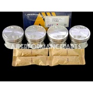 MITSUBISHI 4G13 4G15 SOHC STROKER 1.6 ART JAPAN 77MM HIGH COMPRESSION PISTON KIT SET