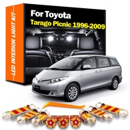 Interior LED For Toyota Tarago Picnic 1996-2003 2004 2005 2006 2007 2008 2009 Canbus Car Bulb Map Dome Trunk Light Kit